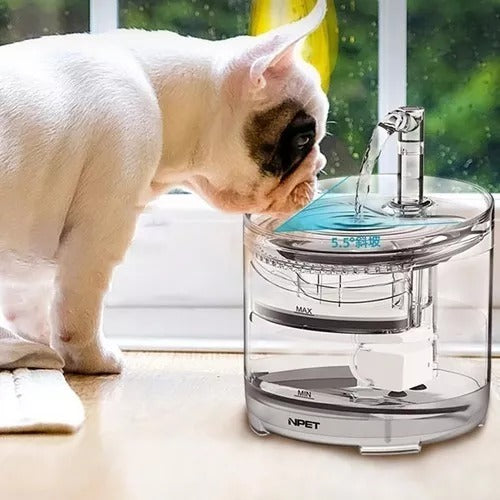 Fuente de agua automática para gatos y perros 1.8L - VILLALECORT
