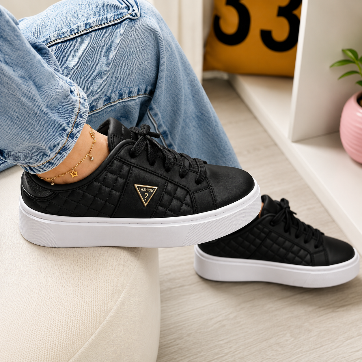 Tenis Deportivos Dama Classic - Diseño Clásico y Cómodo