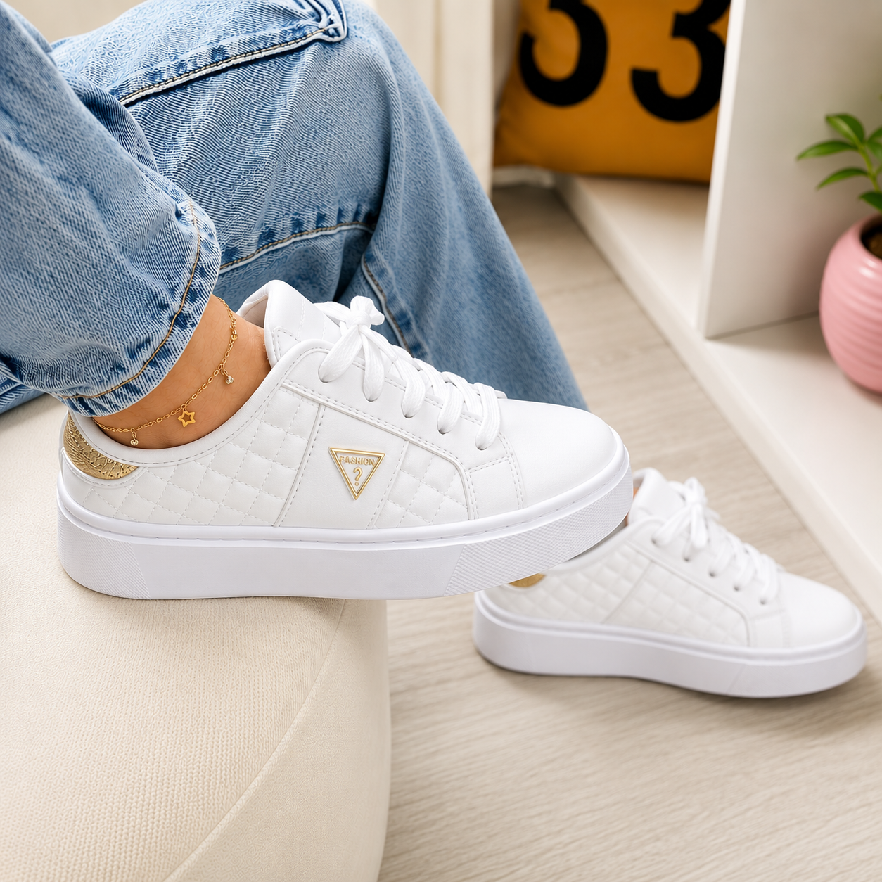 Tenis Deportivos Dama Classic - Diseño Clásico y Cómodo