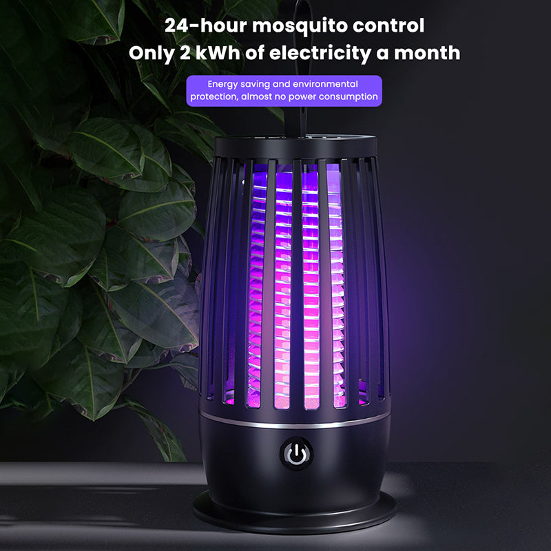 Lámpara antimosquitos encendida de noche - VILLALECORT